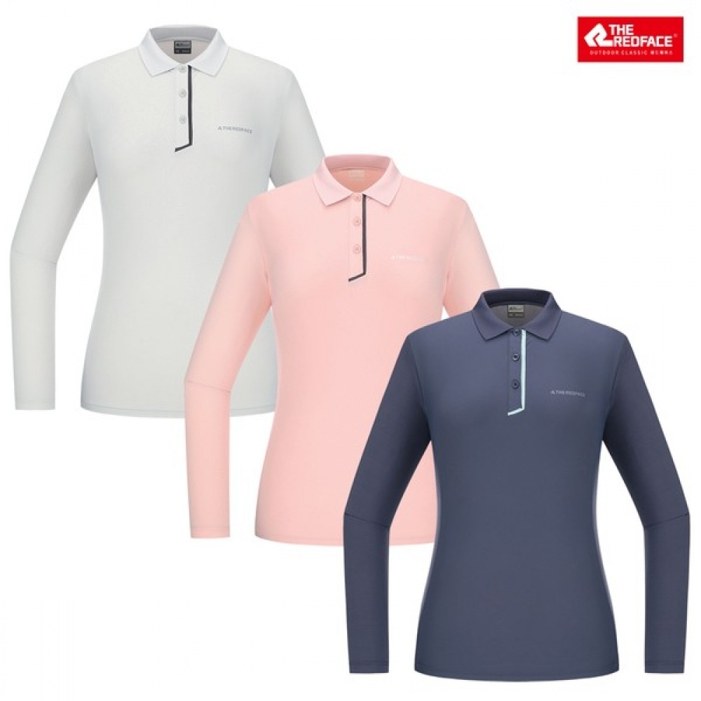 [レッドフェイス] レディース Aスクールヨーコカラウマン Tシャツ REWFTSS23252