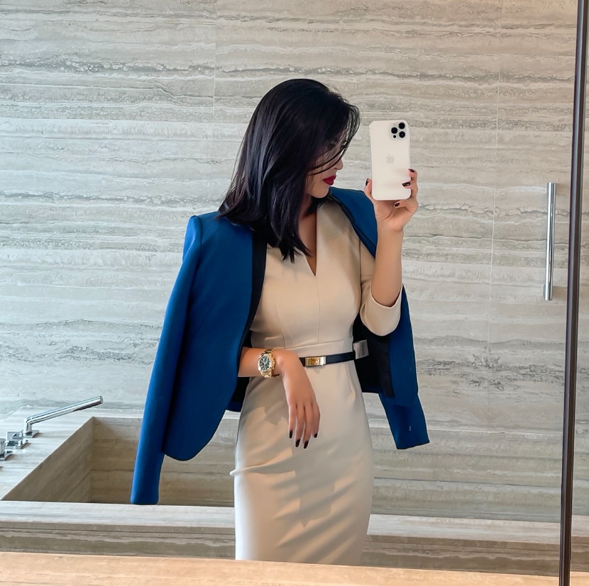 キレイめ エレガント シンプル セクシー ワンピース デート 膝丈 ひざ丈 袖あり 半袖 5分袖 五分袖 Vネック 襟なし タイト 細身 ストレート ナイロン レーヨン かわいい 大人可愛い きれいめ 11,868円