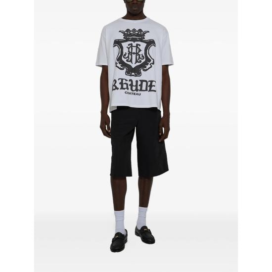 RHUDE Men Tops RHPS26TT08012 6007 WHITE