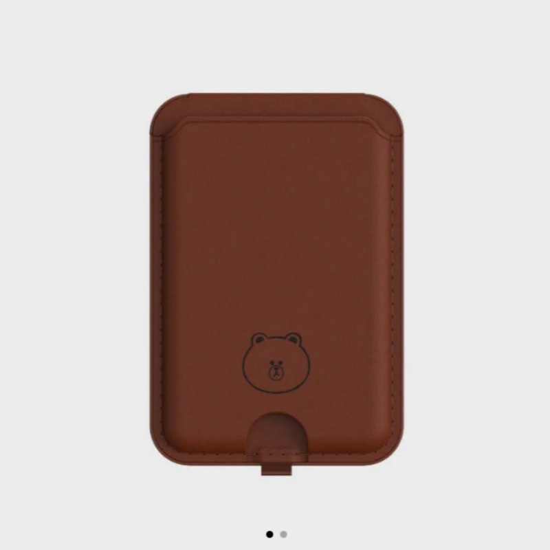 スタンプ ブラウン マックセーフ カード ウォレット スタンド