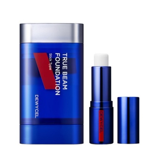デューイセル オム トゥルービーム スティック＆ブラシ ファンデーション SPF50+ PA++++ ＋ カラーリップバーム 01 コアバーム 4g ギフトセット