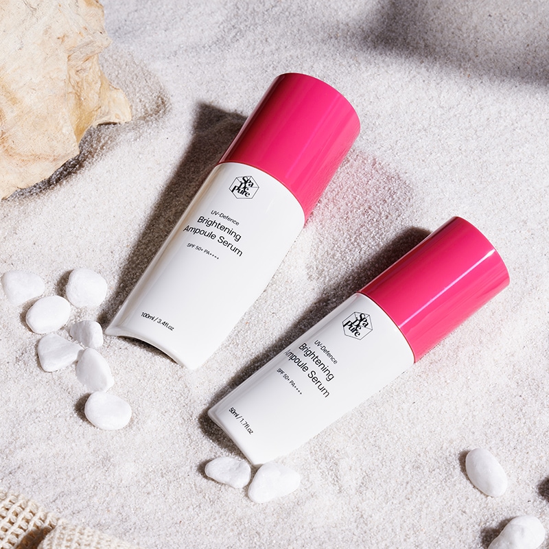 [韓国公式] UV ディフェンス ミスト ブライトニング 肌トーン 改善 アンプルセラム 100ml ベタつきゼロ 日焼け止め