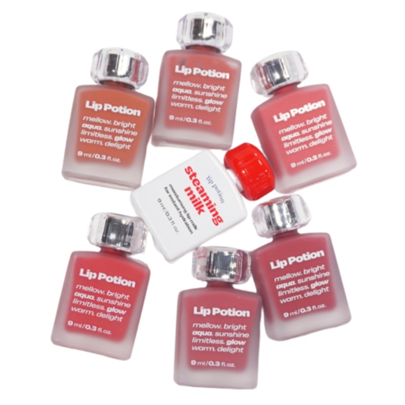 リップ ポーション アクア グロー 9色 [8月21日新作追加] /リップ ポーション ステミング ミルク 9ml
