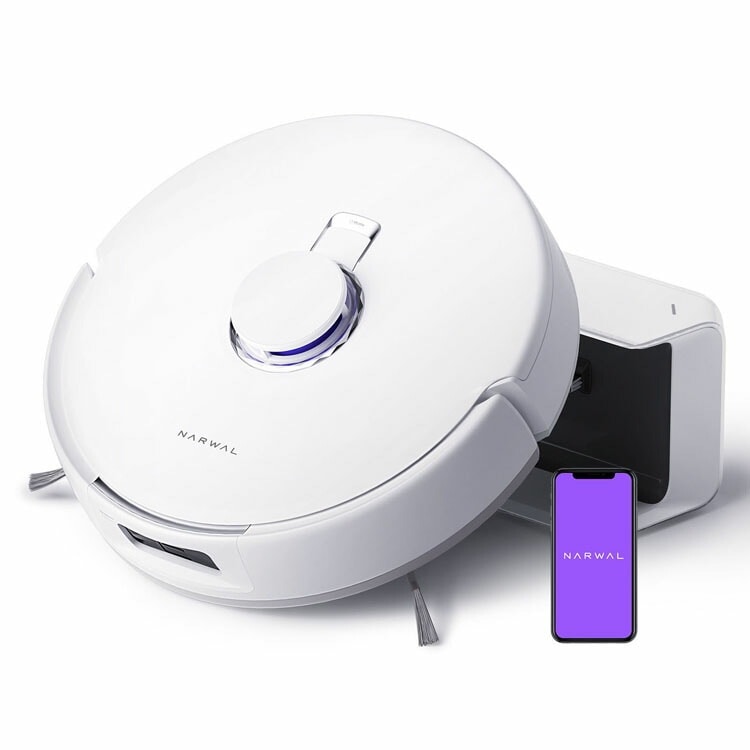 ロボット掃除機 お掃除ロボット 水拭き Narwal Freo X Plus(ナーワルフレオXプラス) ホワイト YJCC018(B) メガ割 47,880円