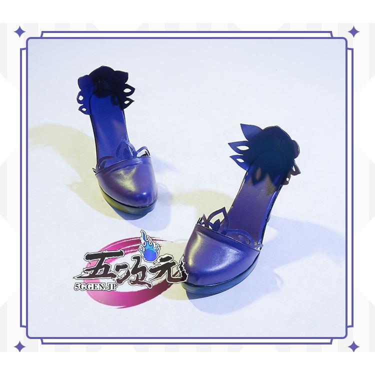 【予約商品】2026新作 Insでも話題に 猫と三丁目　原神　コスプレ　刻晴　コクセイ　新スキン　霓裾翩遷　靴　ブーツ
