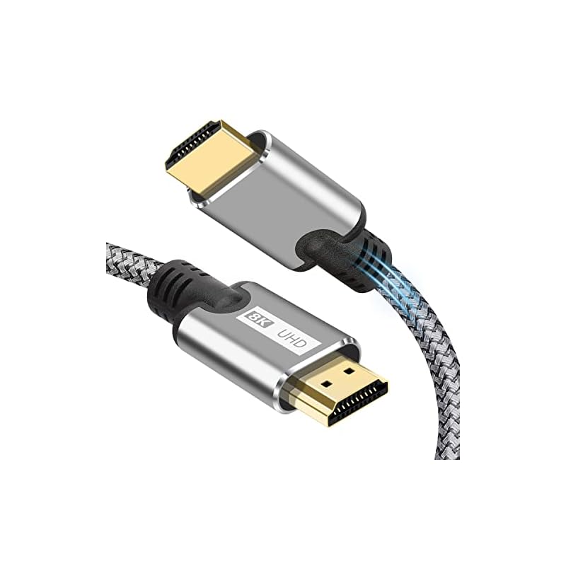 8K HDMI ケーブル 2.1【9Mアップグレード版】MEEKI HDMI 2.1規格 8K@60Hz 4K@120Hz/144Hz 48Gbps超高速高耐久 ナイロン編み ハイスピード 7680x
