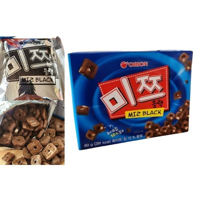 Qoo10] オリオン Miz 薬菓クッキー ミツ ブラック 6 : 食品