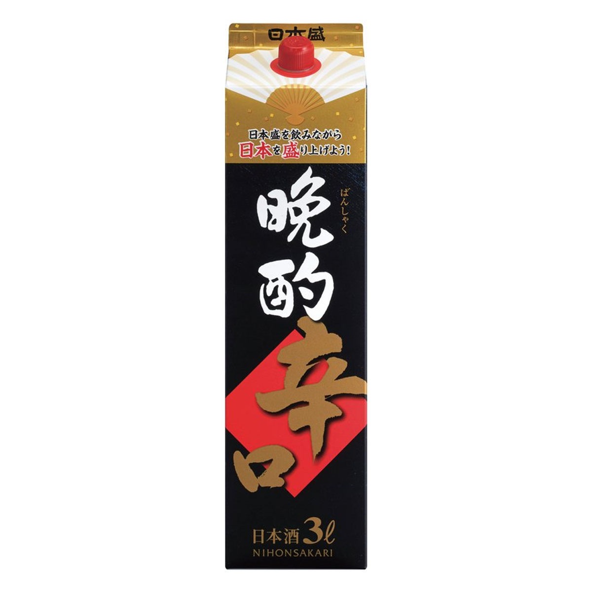 日本酒 日本盛 晩酌 辛口 パック 3L(3000ml) 4本入 1ケース(4本)