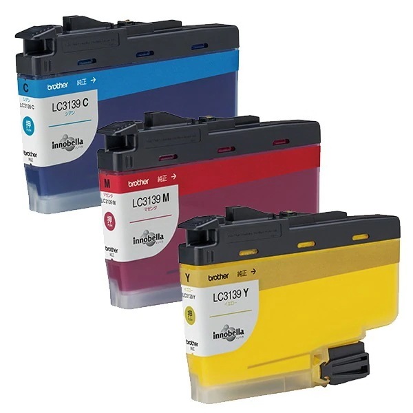 純正 インクカートリッジ 3色セット LC3139 C/M/Y LC3139COLOR-SET