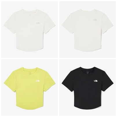 WS ICE PACE CROP S/SR/TEE [NT7UQ33]