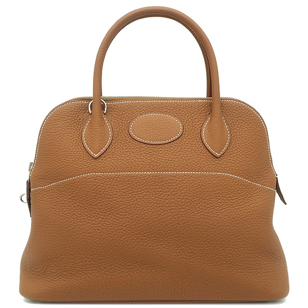 エルメス HERMES 2WAYバッグ ボリード31 トリヨンクレマンス ゴールド シルバー金具 茶 ショルダー X刻印 【箱】【中古】