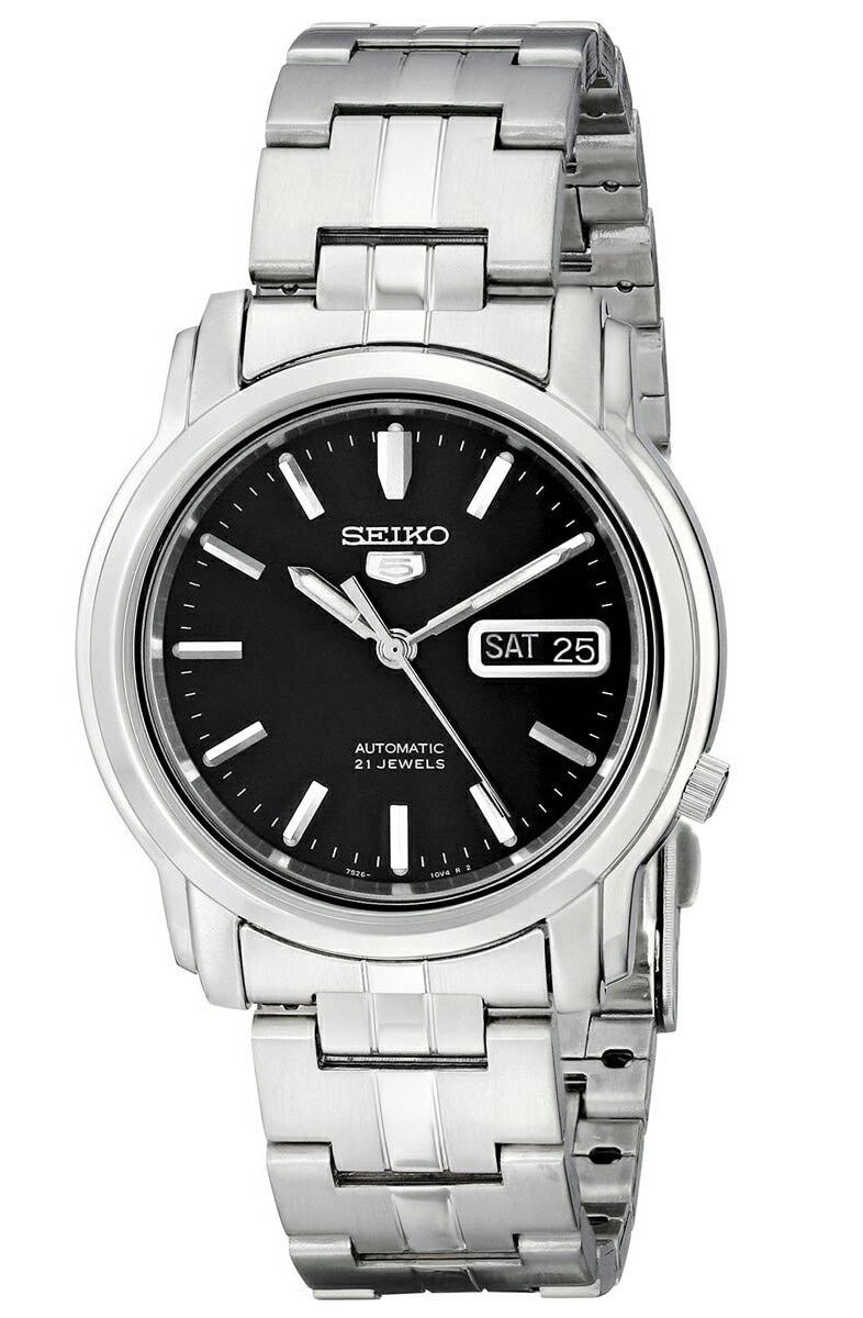 [10年保証] [セイコーインポート] SEIKO 5 SNKK71K1 　セイコー ファイブ メタルベルト 自動巻き 16,500円