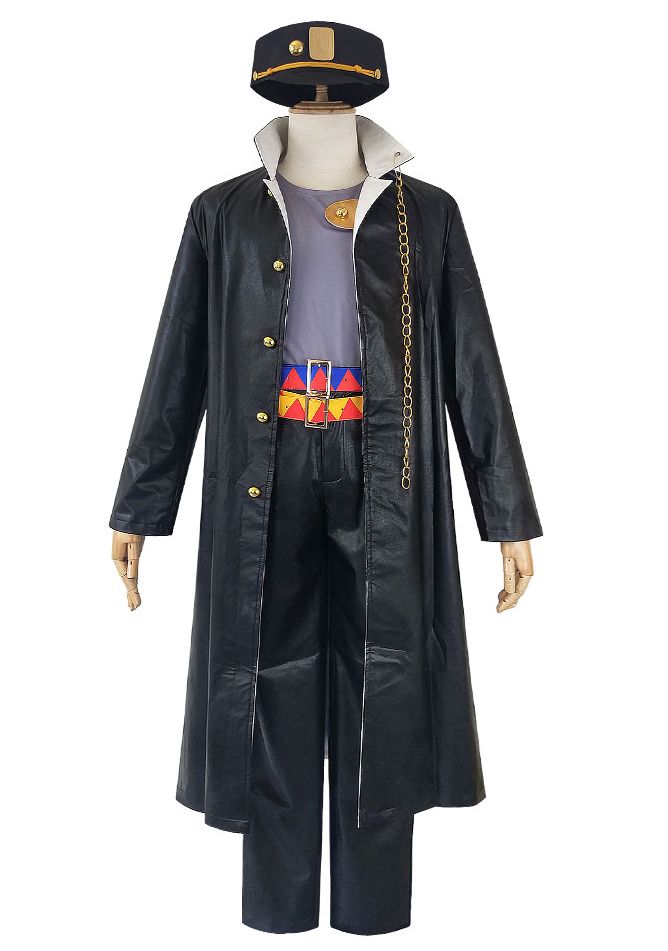 ジョジョ（JOJO）の奇妙な冒険 風 空条承太郎 （くうじょう じょうたろう） コスチューム コスプレ衣装 サイズ S―XXL 男性サイズ 女性サイズ