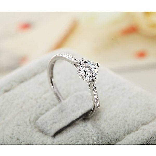 指輪 レディース 一粒ダイヤ 豪華21粒 リング フリーサイズ 大粒 シルバー925 プラチナ仕上げ 人気 プレゼント