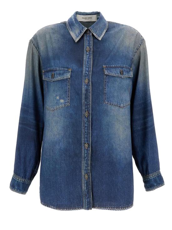 GOLDEN GOOSE Women Shirts GWP02525 P00240650100 DENIM