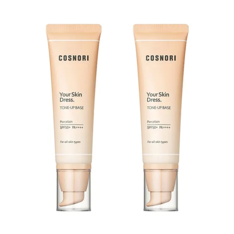 [1+1] ユアスキンドレス トーンアップベース SPF50+PA++++ 50ml+50ml / 韓国コスメ