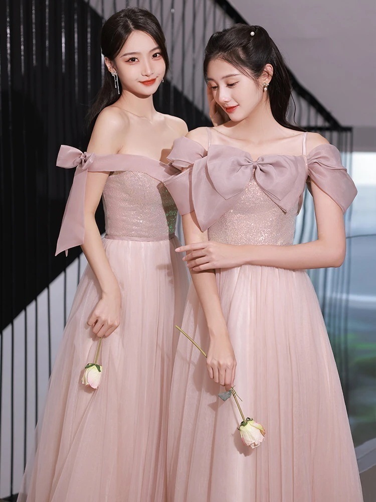 レディースワンピースドレス結婚式 お呼ばれロングドレス パーティードレスlxc010