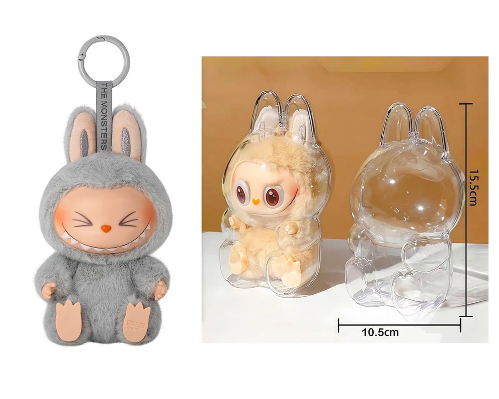 POP MART LABUBU 1.0 ぬいぐるみセット 天使 Labubu ZIMOMO ぬいぐるみ POPMART 正規品 (POP MART/財布