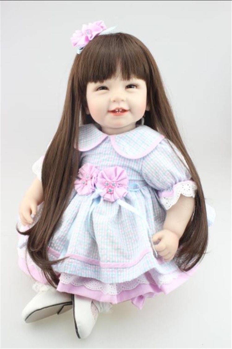 INSスタイル 人形 ロングヘア かわいい 女の子 おもちゃ 成長 パズル パートナー ギフトボック