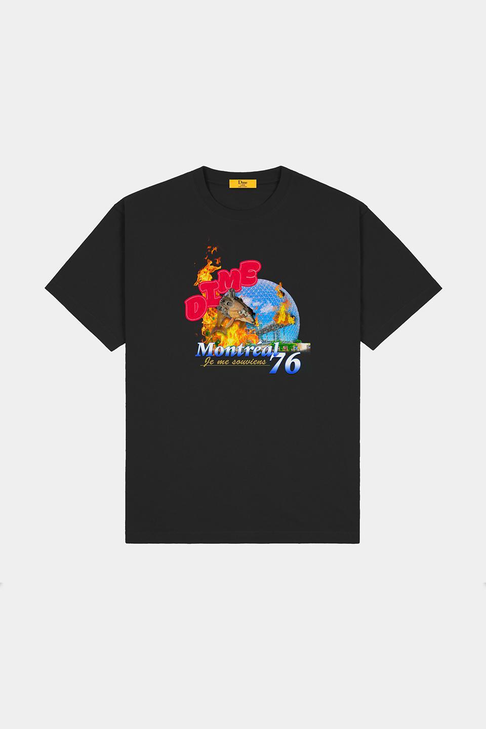 【DIME】 BIOSPHERE T-SHIRT : BLACK