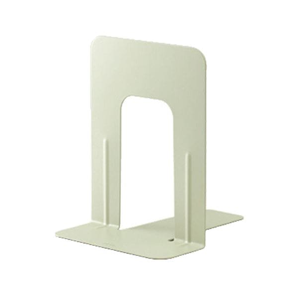 (まとめ) プラス ブックエンド Mサイズエルグレー BS-202 1組（2枚） (×30セット)