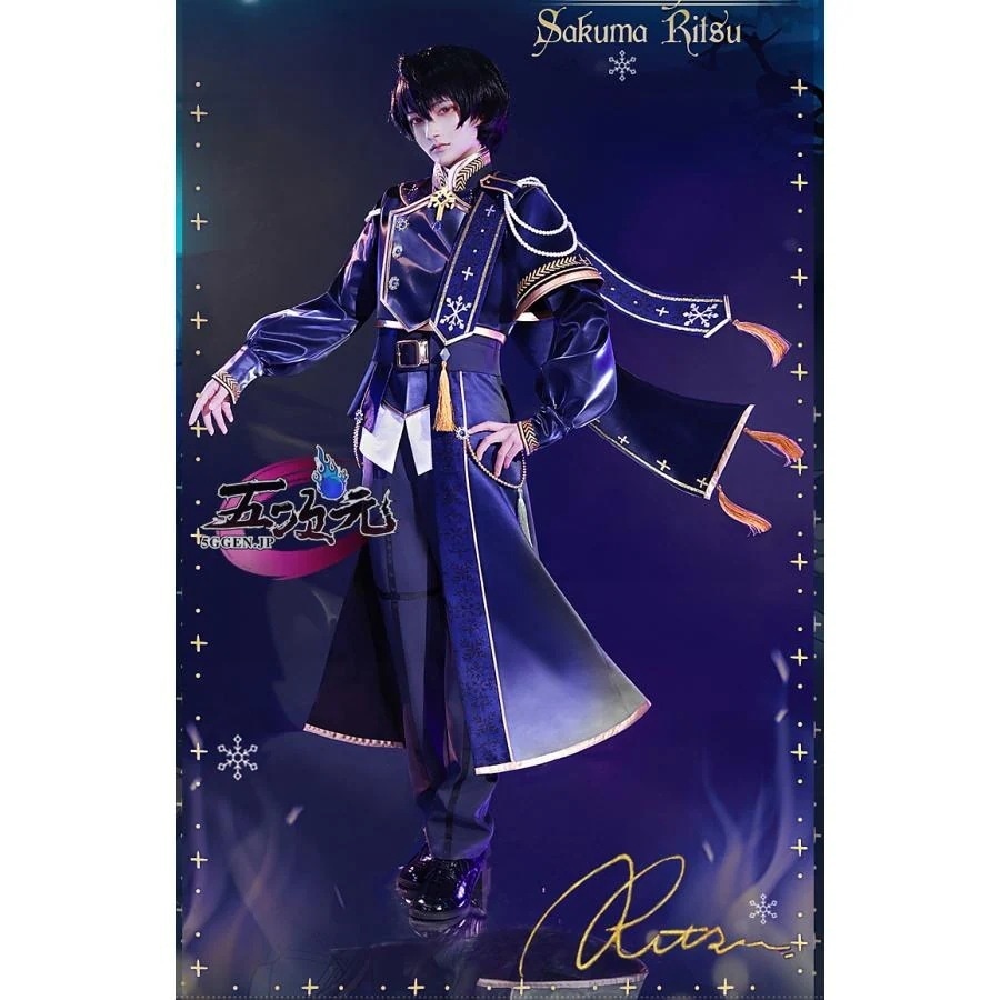 「新品・即納可能」 ICOS　あんさんぶるスターズ!　あんスタ　SHUFFLE×静寂黒雪　コスプレ 衣装