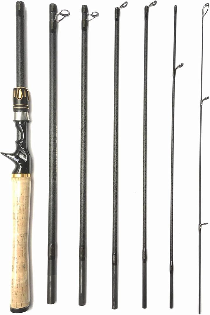 9ft ベイトパックロッド 7ピース L ベイトフィネスロッド ベイトロッド シーバスロッド アジングロッド メバリングロッド(9ft(2.7m)ベイトパックロッド7ピース(L))