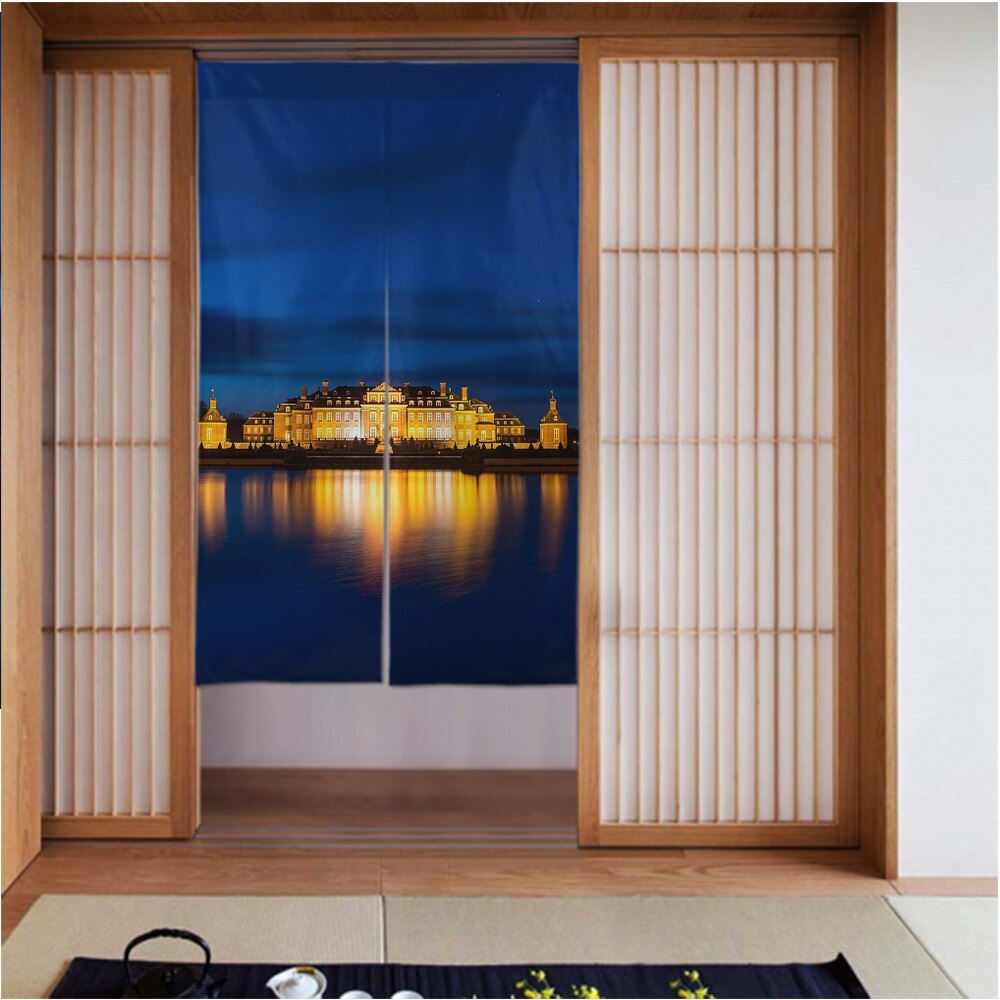 カーテン3456in 城-シュロスガルテン-建築 良いドレープ滑らかでしわになりにくい