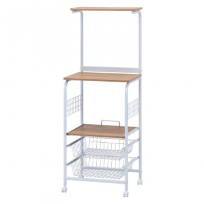 不二貿易 C/D:14691 レンジワゴン FBC-03-1 WH/NA 14691 9,769円