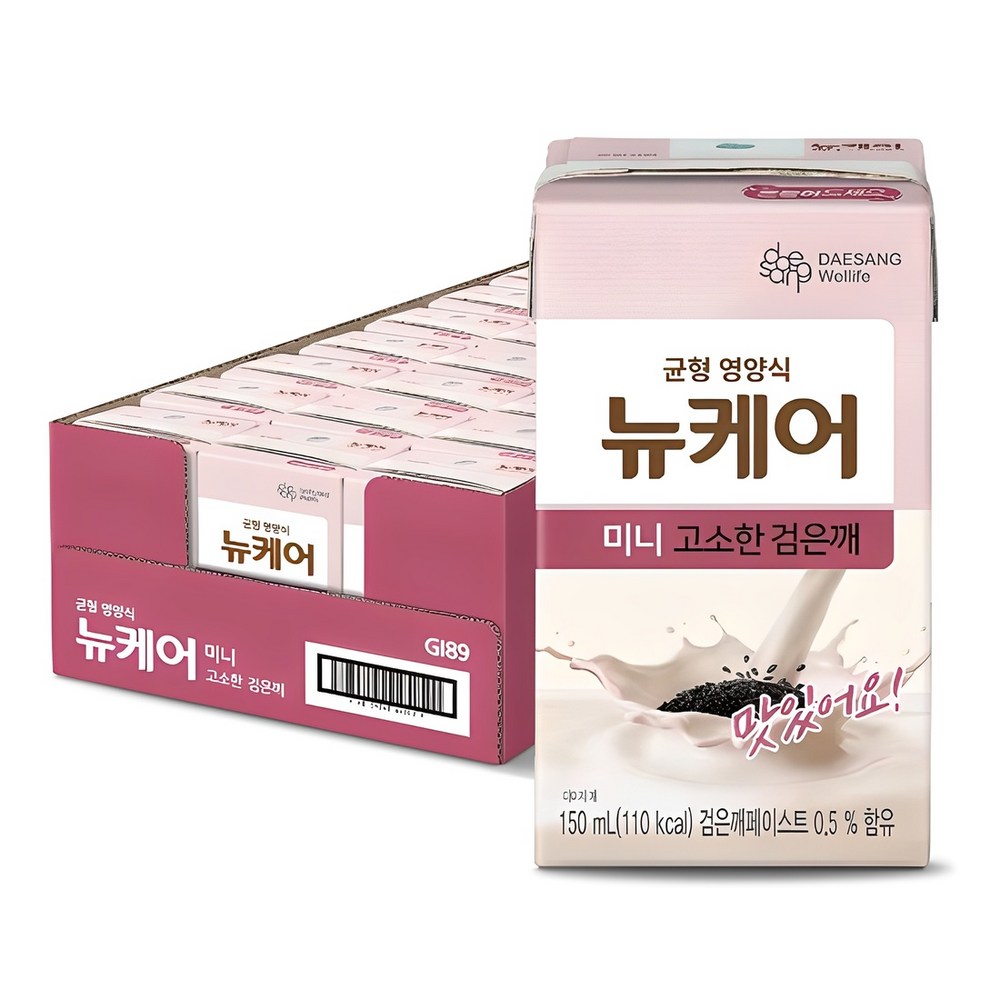 ニューケアミニ香ばしい黒ゴマ150ml24個