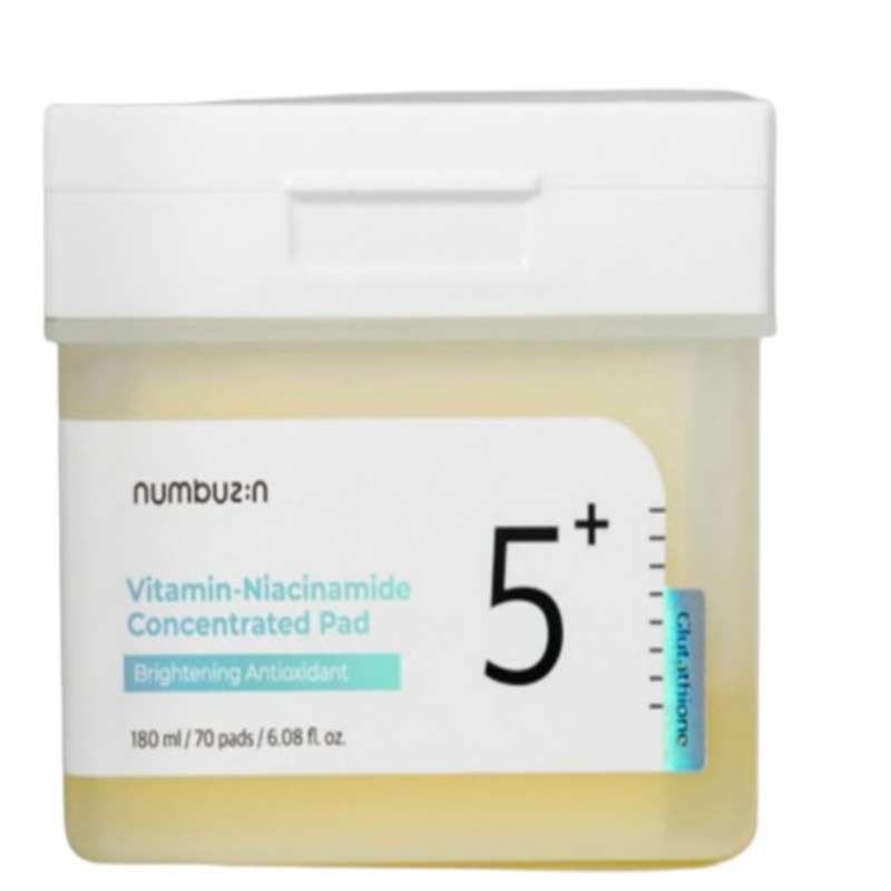 5番 白玉グルタチオンCフィルムパッド, 180ml, 70ea (詰め替え 70枚+パック 1枚)