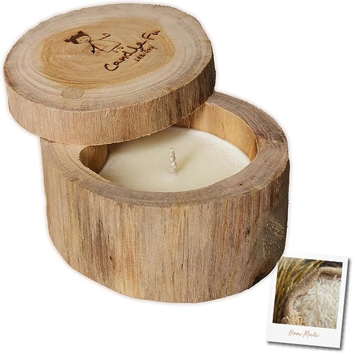 アロマキャンドル ソイワックス ソイキャンドル Hom Mali (L)