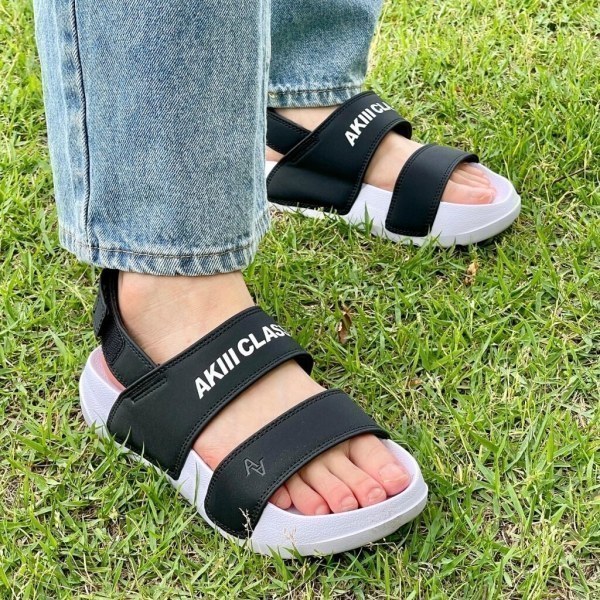 (特価 23930ウォン) (15%+5%) 気楽な男女共用 夏 ストラップ サンダル クイックスライド25COLOR