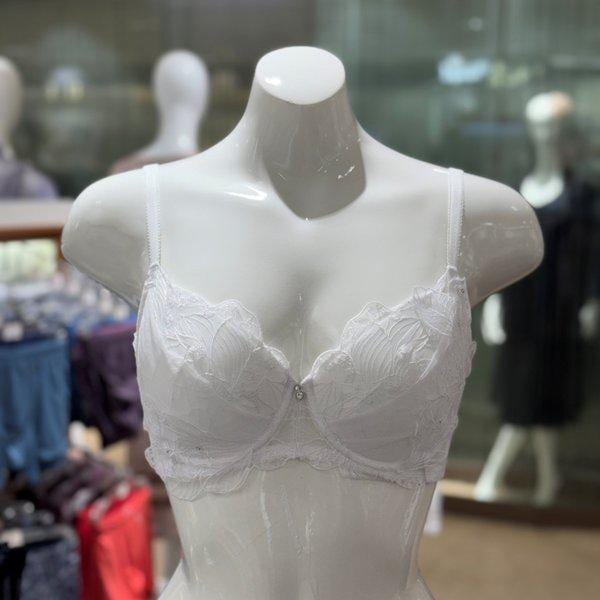 ビッグモチーフブラ Bカップ (DBR0462 WH)_s