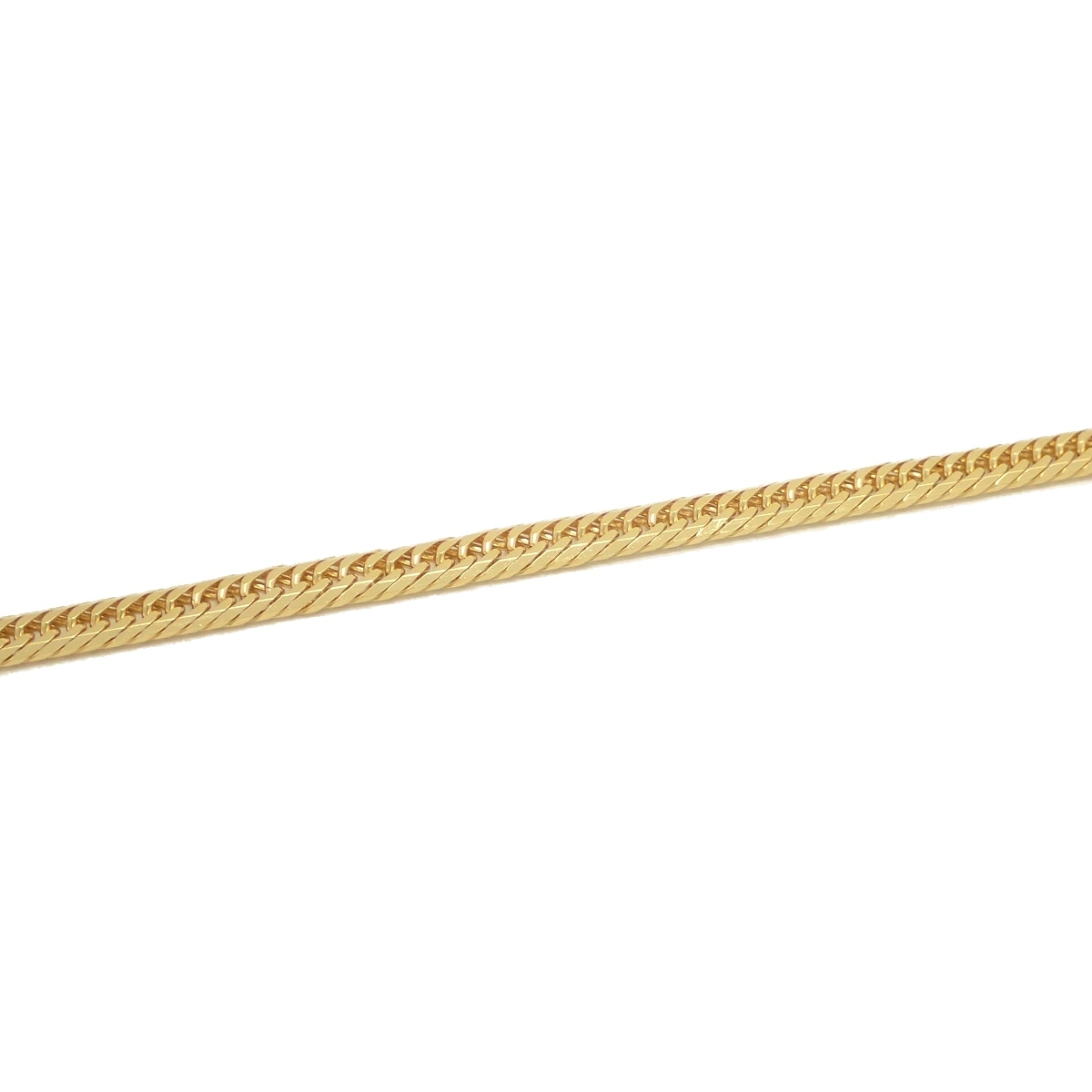 キヘイ ネックレス K18 18金 ゴールド 10.1g 40.0cm YG 8面T トリプル 日本造幣局検定マーク入り 10g 前