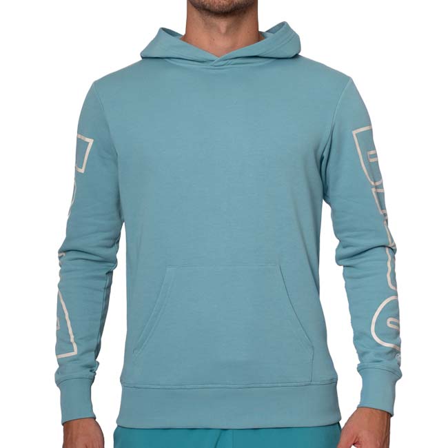 海外サイズ BIDI BADU(ビディバドゥ) 2025 SP メンズ MELBOURNE メルボルン 全豪オープン チル フーディ M1270021-MTミント(24y12mテニス)