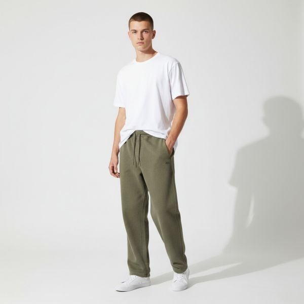Dyed Label Sweat Pants Pigment Brown