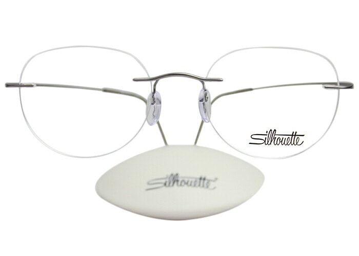 シルエット Silhouette 5515 7111 チタンミニマルアート シルバーグレイ SILVER GREY CN 眼鏡 リムレス オーストリア製 ツーポイント 記憶形状 28,600円