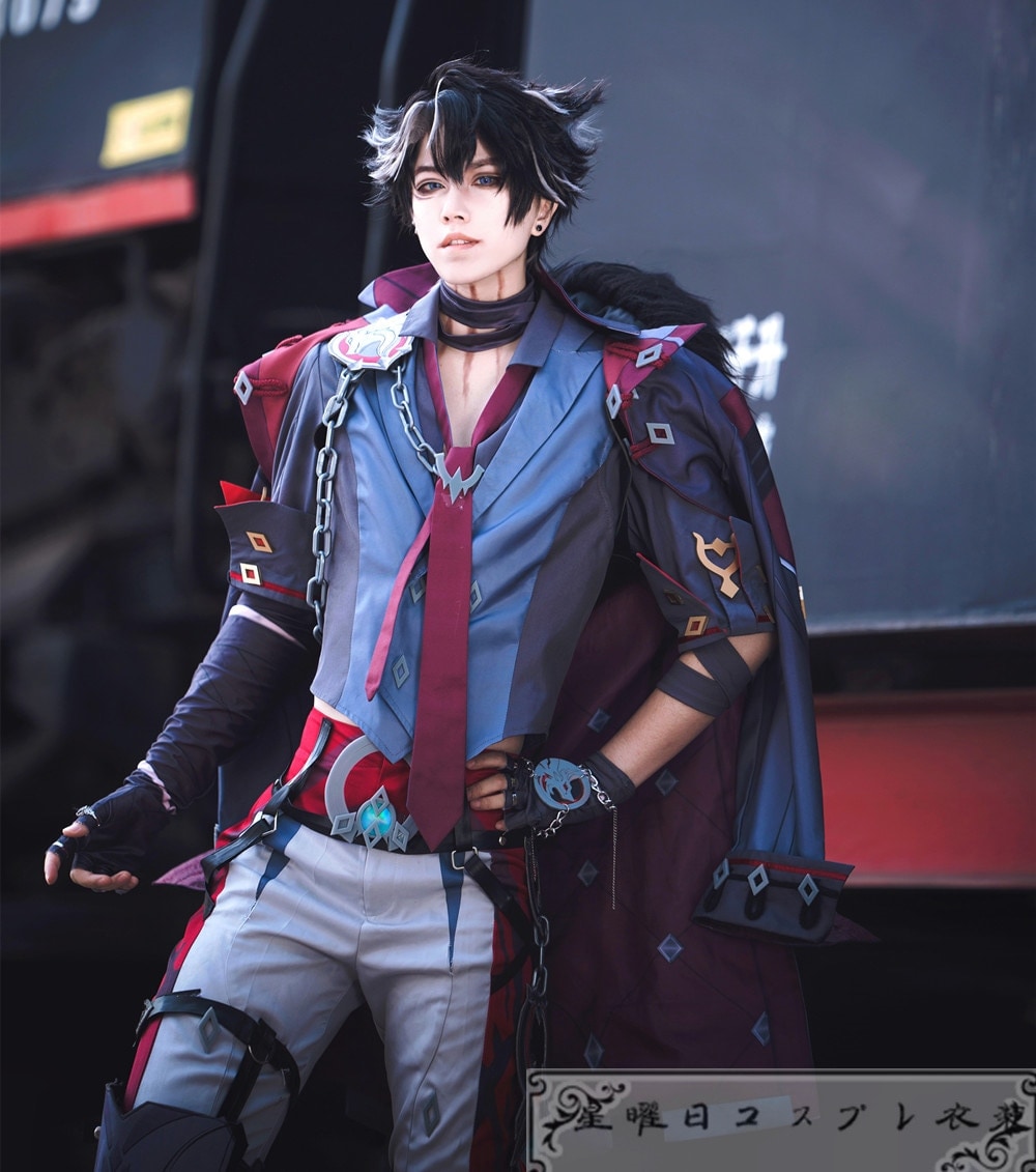 原神 げんしん Genshin フォンテーヌ風 リオセスリ Wriothesley コスプレ衣装 コスチューム ハロウィン 変装 仮装