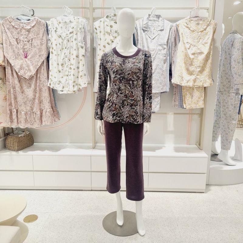 AK水原店 ポリ・オバマフラワー捺染イージーウェアセット EZ1949EZ1949P