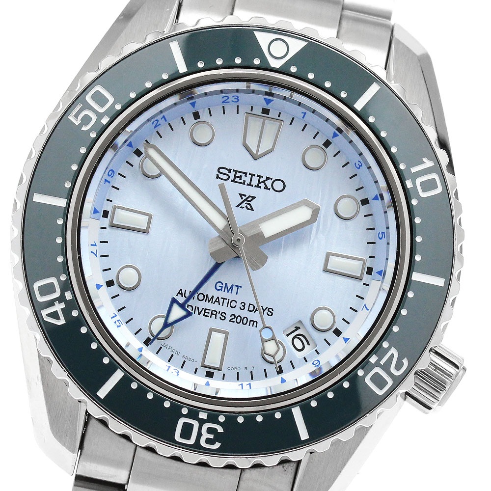 セイコー SEIKO 6R54-00C0/SBEJ013 プロスペックス GMT 自動巻き メンズ 内箱・保証書付き_954796【中古】