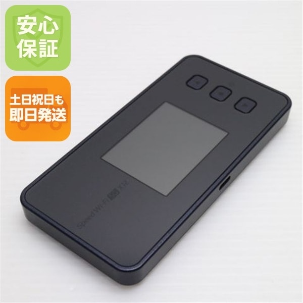 美品 Speed Wi-Fi 5G X12 NAR03 シャドーブラック AU ルーター NEC 即日発送 土日祝発送OK 49