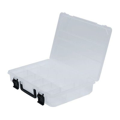 他サイト： 高儀 1173050 部品ケース クリア TKG-1173050 クリア仕切15枚付 パーツケース 作業工具 工具収納 TGの商品画像