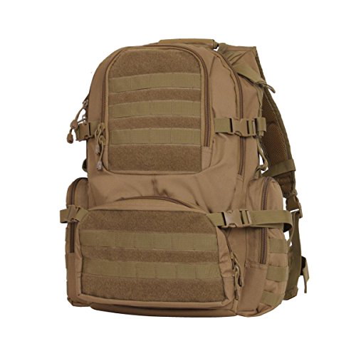 Rothco Multi-Chamber MOLLE Assault Pack, Coyote Brown 並行輸入品