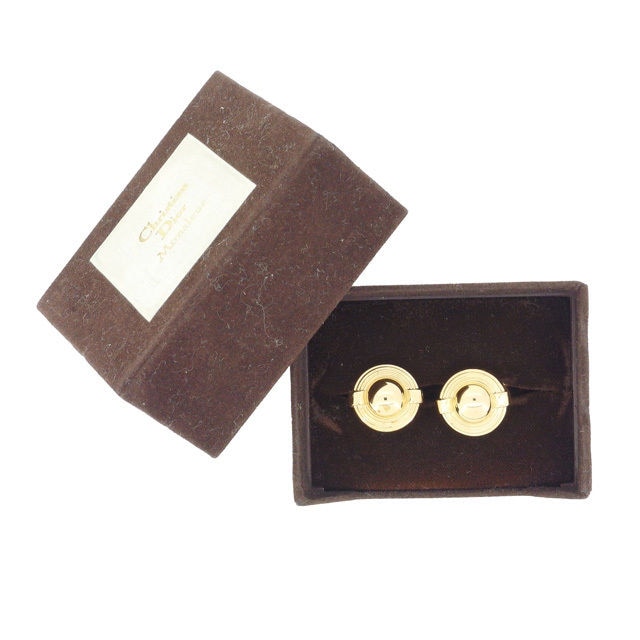 カフス ラウンドフォルム ゴールド レディース 中古