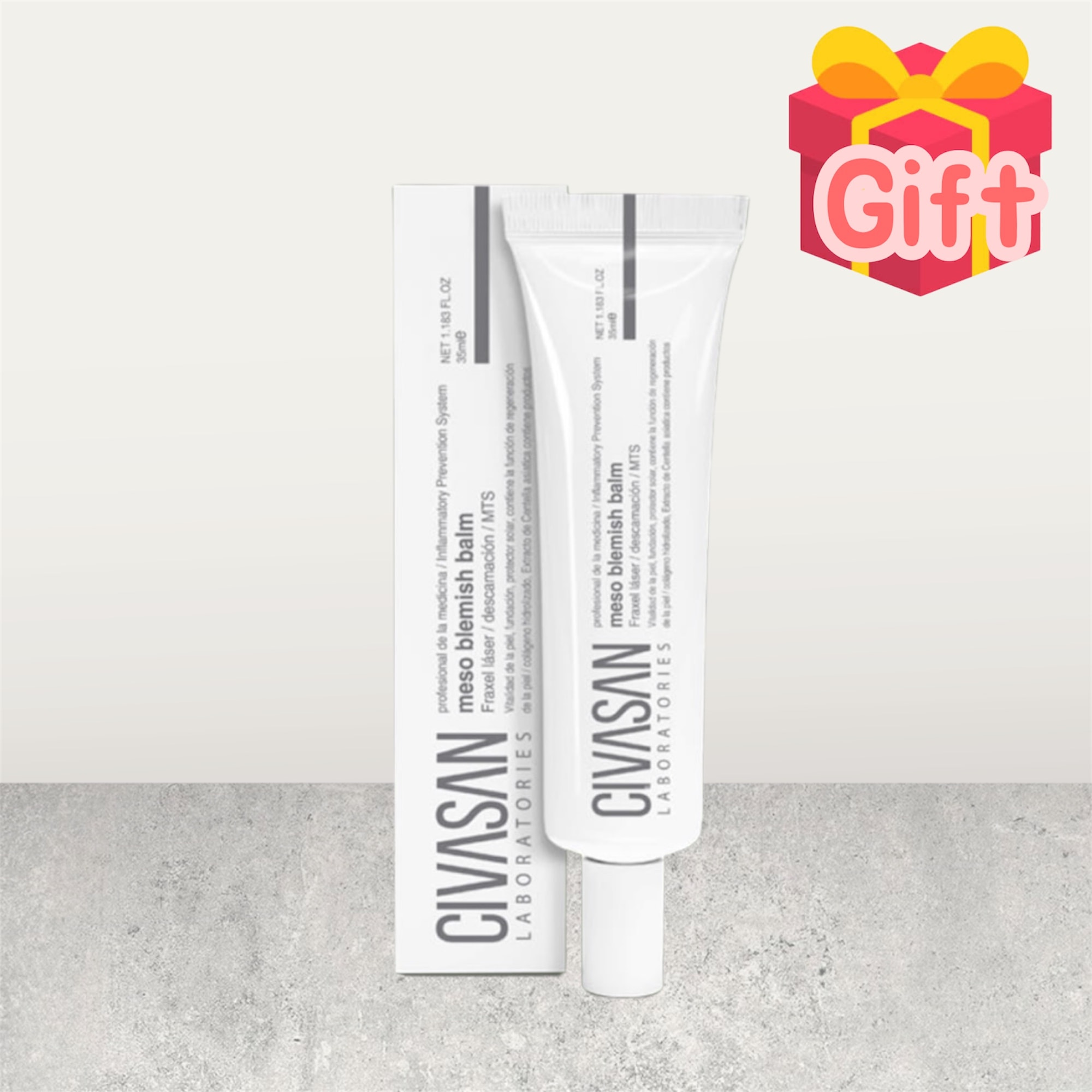 Meso Blemish Balm 35ml敏感肌対応ナチュラルBBシールドバームデイリー用