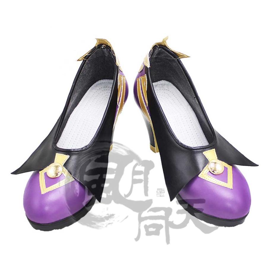 2枚購入で1OO円OFF 激安販売 変装 仮装 ハロウィン コスプレブーツ コスプレ靴 コクセイ 刻晴 璃月七星 げんしん 原神