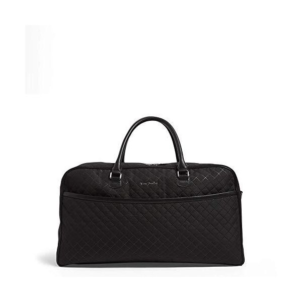 Vera Bradley Women s Lay Flat Duffle Bag， Black 並行輸入品