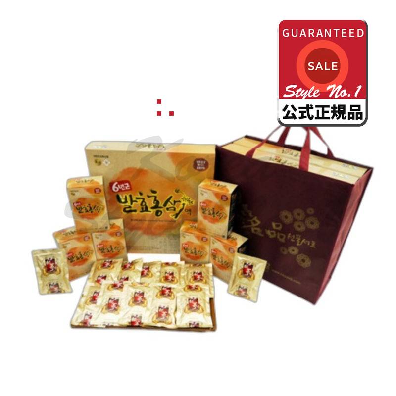 グロクウォン6年根発酵紅三振液30個100ml 8,628円