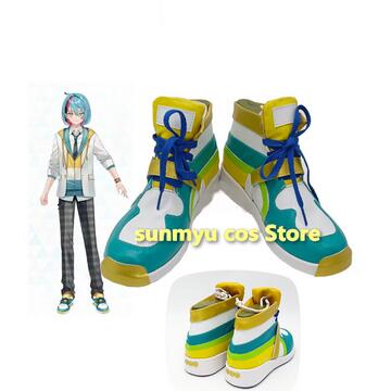 にじさんじ Vtuber バーチャル 金子鏡 コスプレ靴 ブーツ　サイズオーダー可能